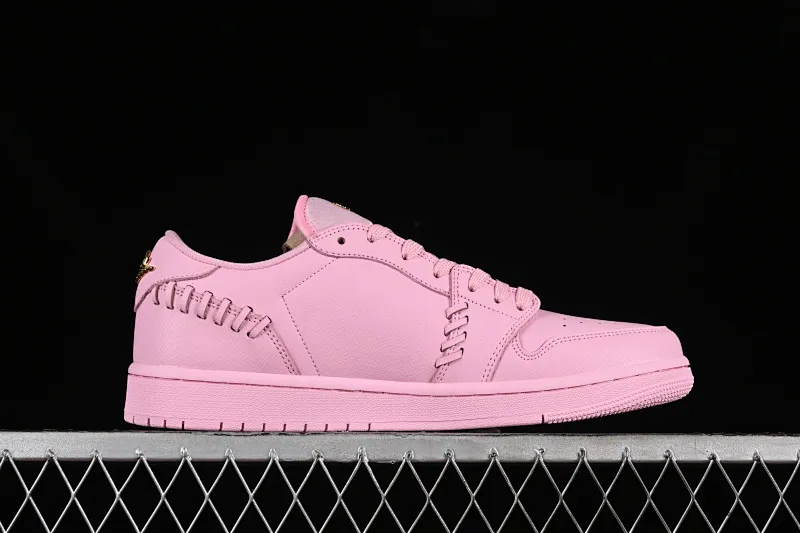 All categories Air Jordan Jordan series basketball shoes Air Jordan 1 Low Air Jordan 1 Low "Method of Make" AJ1 Joe 1 pink low-top cultural and leisure sports sneakers FN5032-600